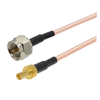 30cm F Male To CRC9 Male Coaxial RF Cable RG316 Jumper Cable - Connectors by buy2fix | Online Shopping UK | buy2fix