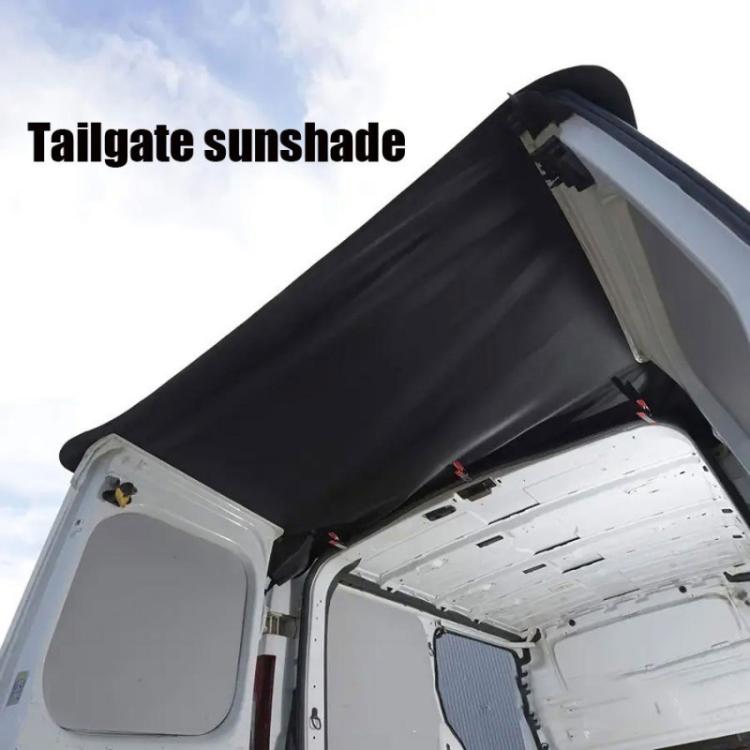 176 x 114cm Thickened Waterproof Sunshade Oxford Cloth RV Tailgate Sunshade Cover For Ford Transit Custom - Window Foils & Solar Protection by buy2fix | Online Shopping UK | buy2fix