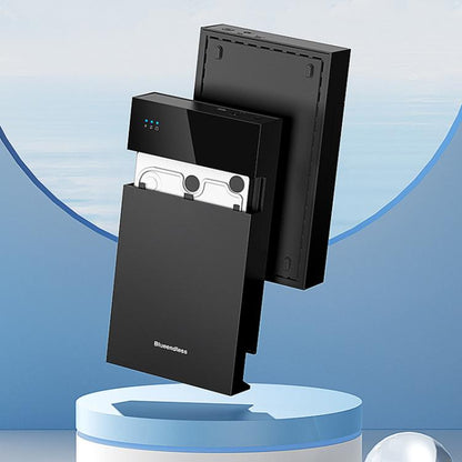 Blueendless MR35TC 3.5-inch USB3.0 2.5/3.5-inch SATA Mobile Hard Disk Box(Type-C EU Plug) - External Solid State Drives by Blueendless | Online Shopping UK | buy2fix