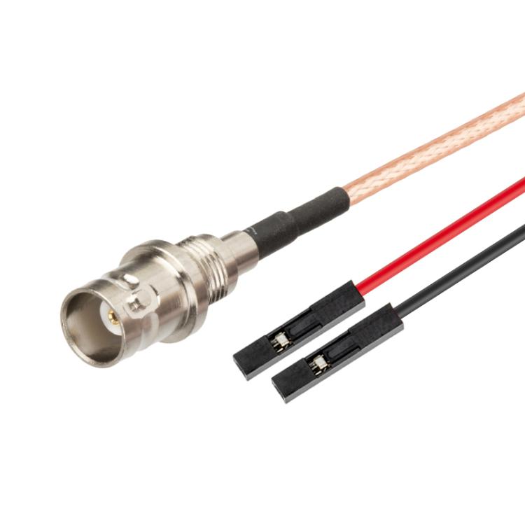 BNC Female To Dual DuPont Female RG316 RF Test Extension Adapter Cable(0.3m) - Connectors by buy2fix | Online Shopping UK | buy2fix