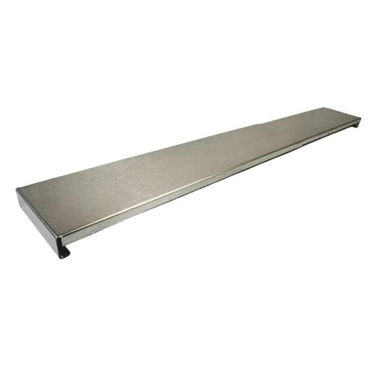 Stainless Steel Exhaust Vent Cover Gas Stove Cover Seasoning Rack Oil Splash Guard Retractable 43.5-80cm - Cooktop Parts by buy2fix | Online Shopping UK | buy2fix