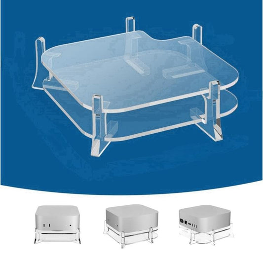 For MAC Mini M4 Desktop Acrylic Storage Bracket(YX146) - MINI PC Accessories & Gadgets by buy2fix | Online Shopping UK | buy2fix