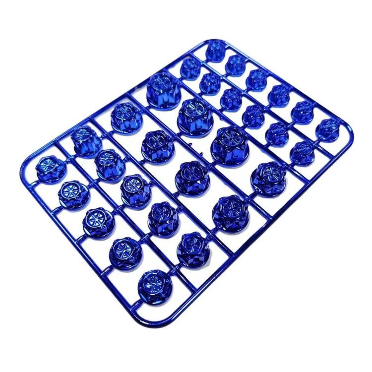 E-Bike Motorcycle Hexagonal Screw Cap Modification Accessories Electroplated Burned Titanium Screw Decoration(Blue) - Ornamental Parts by buy2fix | Online Shopping UK | buy2fix