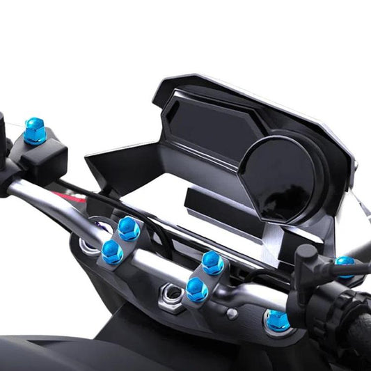 Motorcycle Scooter Modification Parts Screw Cover Decorative Screw Cap(Golden) - Ornamental Parts by buy2fix | Online Shopping UK | buy2fix