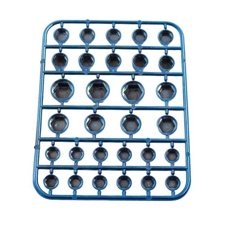 Motorcycle Scooter Modification Parts Screw Cover Decorative Screw Cap(Blue) - Ornamental Parts by buy2fix | Online Shopping UK | buy2fix