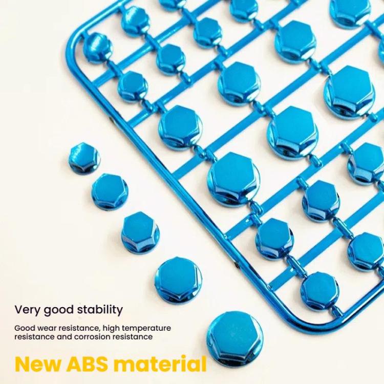 Motorcycle Scooter Modification Parts Screw Cover Decorative Screw Cap(Blue) - Ornamental Parts by buy2fix | Online Shopping UK | buy2fix