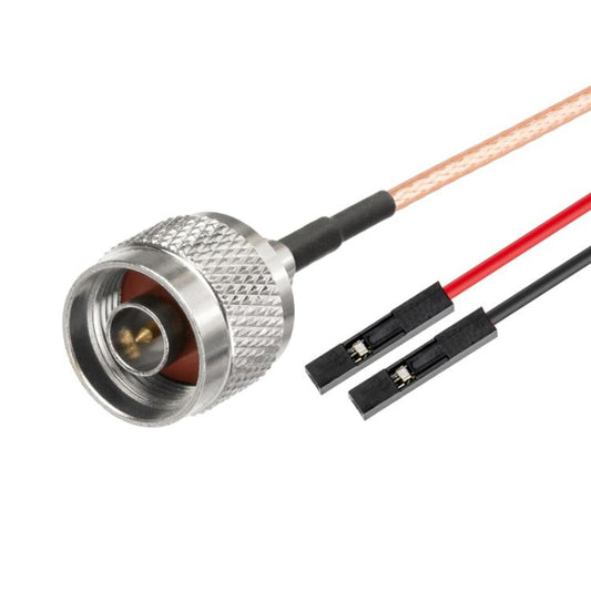 N Male To Dual DuPont Female RG316 RF Test Extension Adapter Cable(1m) - Connectors by buy2fix | Online Shopping UK | buy2fix