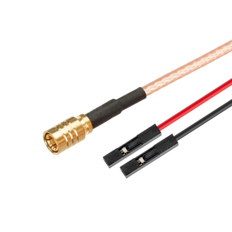 SMB Female To Dual DuPont Female RG316 RF Test Extension Adapter Cable(0.5m) - Connectors by buy2fix | Online Shopping UK | buy2fix