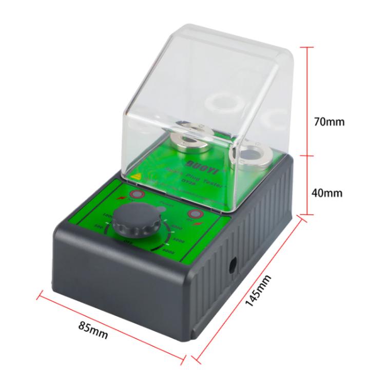DUOYI Automobile Dual-hole Spark Plug Diagnostic Tester(EU Plug) - Electronic Test by DUOYI | Online Shopping UK | buy2fix