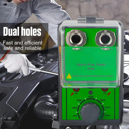 DUOYI Automobile Dual-hole Spark Plug Diagnostic Tester(EU Plug) - Electronic Test by DUOYI | Online Shopping UK | buy2fix