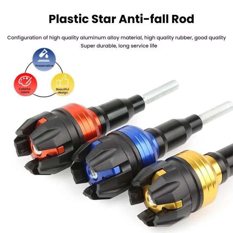 Motorcycle Modification Parts Universal Anti-Drop Rubber Sports Bike Scooter Frame Anti-Drop Bar(Golden) - Protective Gear by buy2fix | Online Shopping UK | buy2fix