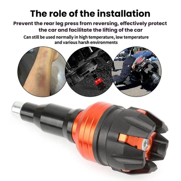 Motorcycle Modification Parts Universal Anti-Drop Rubber Sports Bike Scooter Frame Anti-Drop Bar(Golden) - Protective Gear by buy2fix | Online Shopping UK | buy2fix