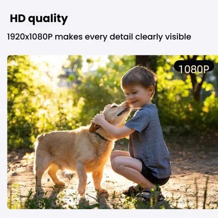 Pet Recorder With Collar Cat Dog View Camera, Size: WiFi With 16G Memory Card(White) - Video Cameras by buy2fix | Online Shopping UK | buy2fix
