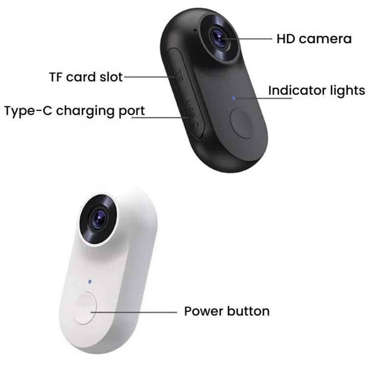 Pet Recorder With Collar Cat Dog View Camera, Size: WiFi With 32G Memory Card(Black) - Video Cameras by buy2fix | Online Shopping UK | buy2fix