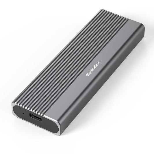 Blueendless 2818SN M.2 Nvme / Sata Dual-protocol Mobile Hard Disk Box with 2-in-1 Cable - HDD Enclosure by Blueendless | Online Shopping UK | buy2fix