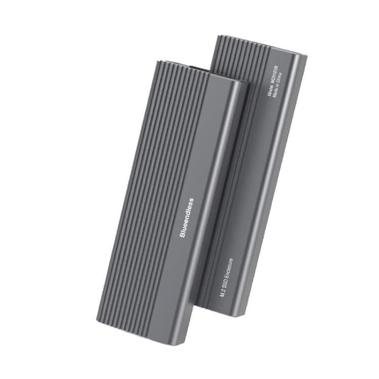 Blueendless 2818SN M.2 Nvme / Sata Dual-protocol Mobile Hard Disk Box with 2-in-1 Cable - HDD Enclosure by Blueendless | Online Shopping UK | buy2fix