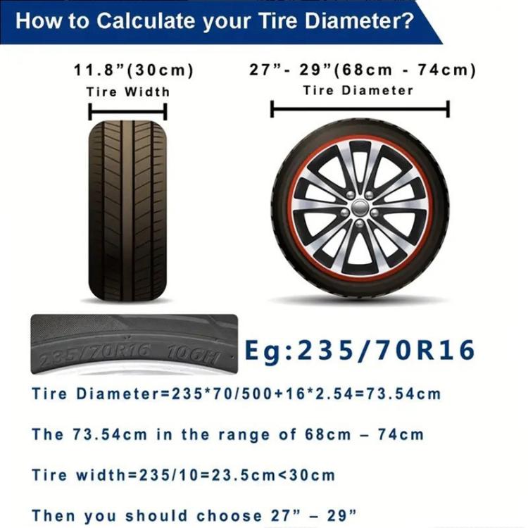 15inch Thickened Imitation Leather Car Tire Protector Spare Tire Cover With Reflective Stripes(FG-2 Red) - Window Foils & Solar Protection by buy2fix | Online Shopping UK | buy2fix