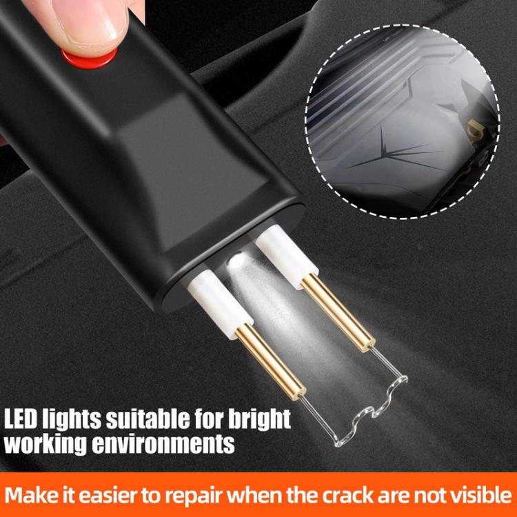 Lithium Plastic Welding Machine Rechargeable Cordless Car Bumper Plastic Repair Welder Parts Repair Tool, Spec: Blue Plastic Boxed - Hand Tool Sets by buy2fix | Online Shopping UK | buy2fix