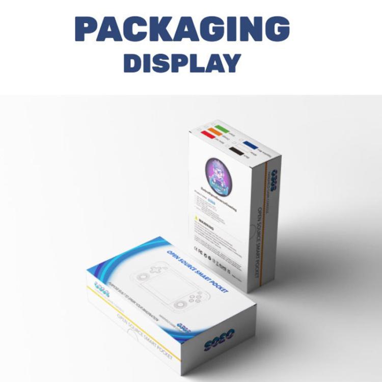 O30S 3.5-inch IPS Screen Open Source Handheld Game Console Linux System, Memory: 64G(White) - Pocket Console by buy2fix | Online Shopping UK | buy2fix