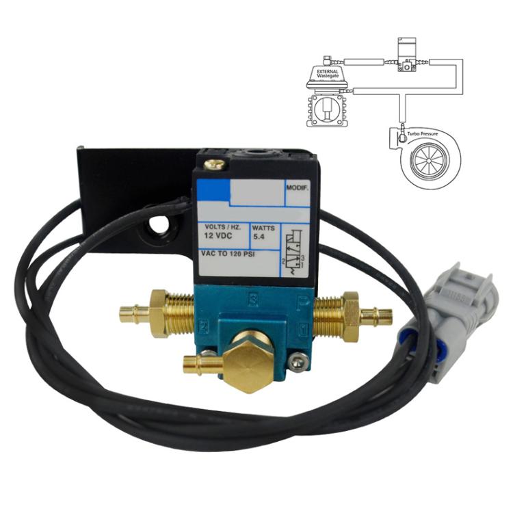 Automotive Turbo Control Solenoid Valve With Bracket For 2008-2018 Subaru STI - Engine Fittings by buy2fix | Online Shopping UK | buy2fix