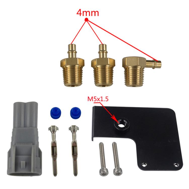 Automotive Turbo Control Solenoid Valve With Bracket For 2008-2018 Subaru STI - Engine Fittings by buy2fix | Online Shopping UK | buy2fix