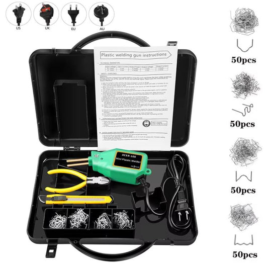 Car Bumper Welding Plastic Welding Tools Welding Wire Patch Nail Hot Stapler Repair Welder, Plug: EU Plug - Hand Tool Sets by buy2fix | Online Shopping UK | buy2fix