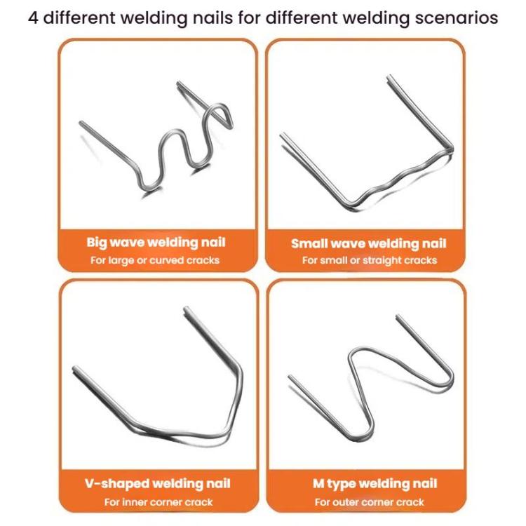 Car Bumper Welding Plastic Welding Tools Welding Wire Patch Nail Hot Stapler Repair Welder, Plug: AU Plug - Hand Tool Sets by buy2fix | Online Shopping UK | buy2fix