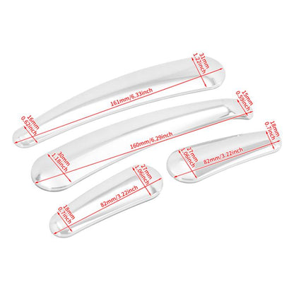 4pcs / Set Motorcycle Tuning Electroplated Teardrop Rocker Arm Sticker For Harley Softtail 2008-2017 - Ornamental Parts by buy2fix | Online Shopping UK | buy2fix