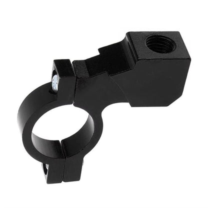 Motorcycle Modified Rear View Mirror Bracket Holder Clamp E-Bike Mirror Mount Reflector Clamp(Black) - Side Mirrors by buy2fix | Online Shopping UK | buy2fix