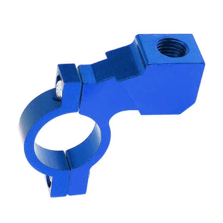 Motorcycle Modified Rear View Mirror Bracket Holder Clamp E-Bike Mirror Mount Reflector Clamp(Dark Blue) - Side Mirrors by buy2fix | Online Shopping UK | buy2fix