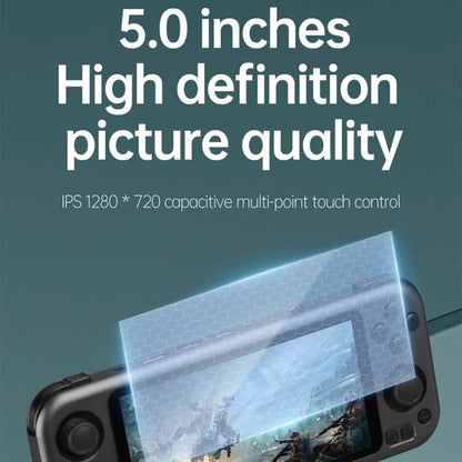 CB408 4.7-inch Touch Screen Handheld Game Console Supports WiFi Android 11 +Linux System 128G(Gray) - Pocket Console by buy2fix | Online Shopping UK | buy2fix