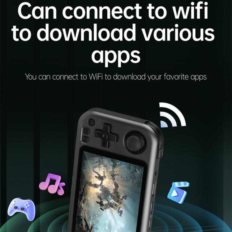 CB408 4.7-inch Touch Screen Handheld Game Console Supports WiFi Android 11 +Linux System 64G(Blue) - Pocket Console by buy2fix | Online Shopping UK | buy2fix