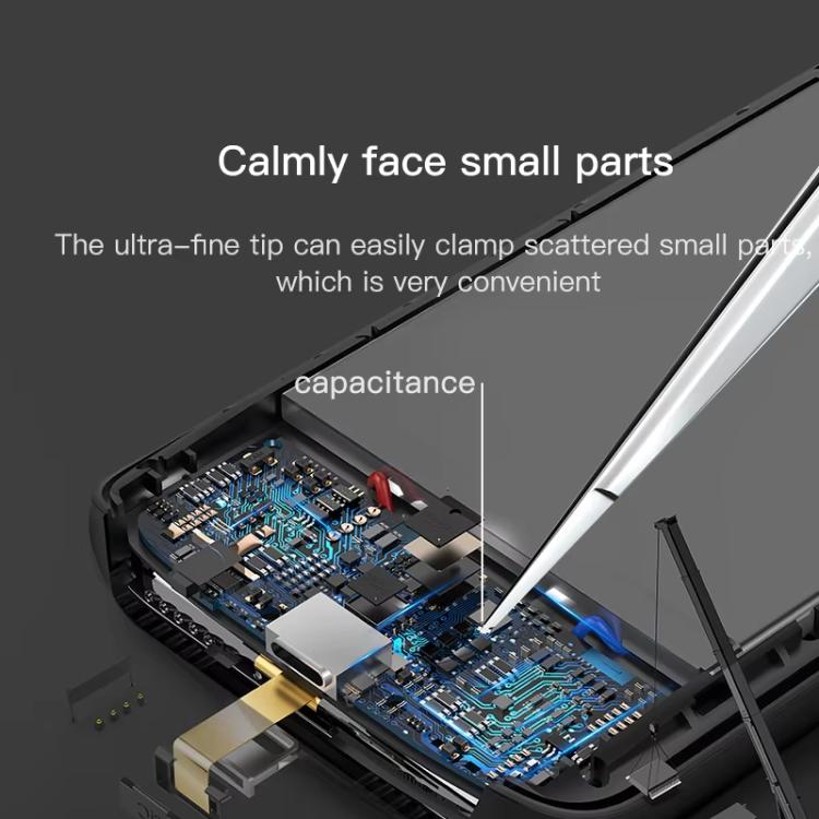 MaAnt Hand-Polished Non-Magnetic Stainless Steel Tweezers(K) - Tweezers by MaAnt | Online Shopping UK | buy2fix