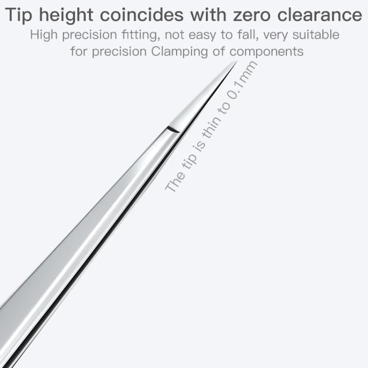 MaAnt Hand-Polished Non-Magnetic Stainless Steel Tweezers(K) - Tweezers by MaAnt | Online Shopping UK | buy2fix