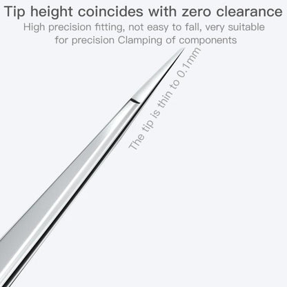 MaAnt Hand-Polished Non-Magnetic Stainless Steel Tweezers(A) - Tweezers by MaAnt | Online Shopping UK | buy2fix