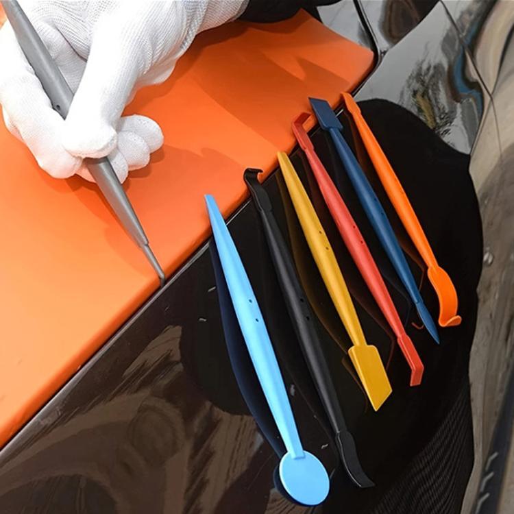 7pcs /Set Car Wrap Trimming Edge Tinting Tool Solar Film With Magnetic Squeegee Scraper Kit - Sticker Tools by buy2fix | Online Shopping UK | buy2fix