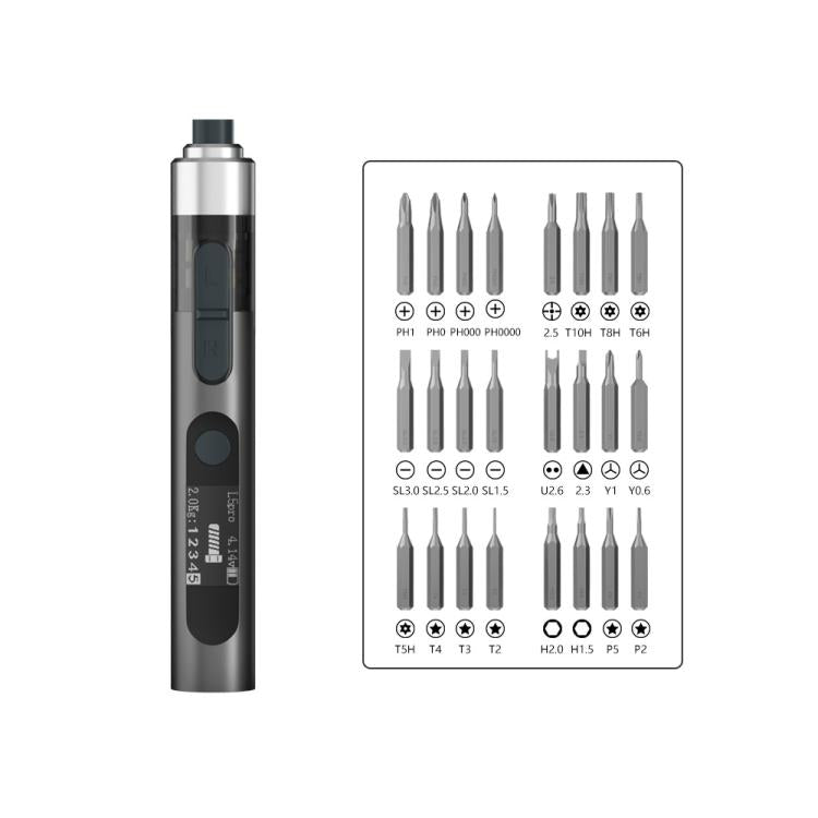 MaAnt L5Pro With 24 Batches Multi-Function Small Electric Screwdriver Set For Mobile Phone Repair - Screwdriver Set by MaAnt | Online Shopping UK | buy2fix