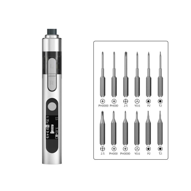 MaAnt L5 With 12 Batches Multi-Function Small Electric Screwdriver Set For Mobile Phone Repair - Screwdriver Set by MaAnt | Online Shopping UK | buy2fix