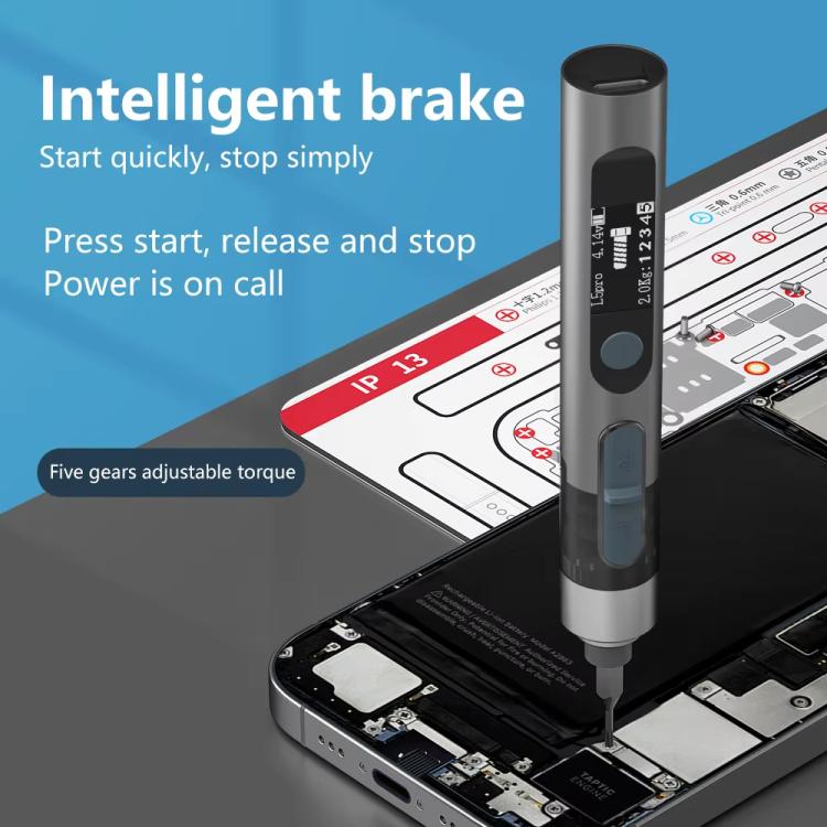 MaAnt L5 With 12 Batches Multi-Function Small Electric Screwdriver Set For Mobile Phone Repair - Screwdriver Set by MaAnt | Online Shopping UK | buy2fix