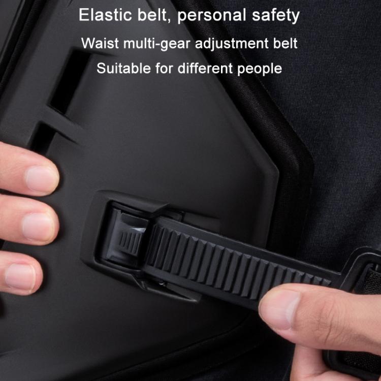 SULAITE Motocross Armor Vest Motorcycle Rider Chest Protection Equipment Racing Anti-Fall Armor Protector, Size: Uniform(White) - Protective Gear by SULAITE | Online Shopping UK | buy2fix