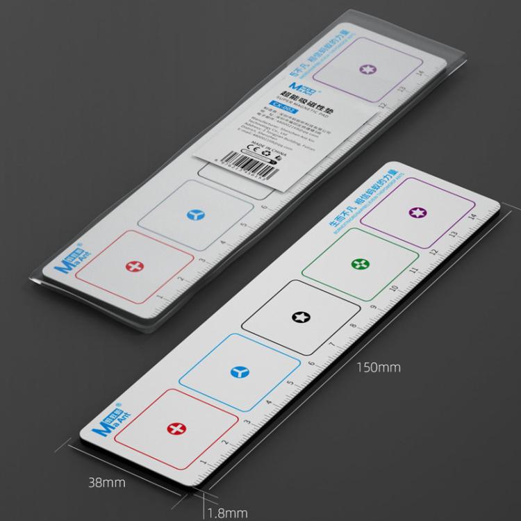 MaAnt CX-002 Mobile Phone Computer Repair Small Screws Nails Magnetic Storage Pad Super Magnetic Strip - Magnetic Screws Mat by MaAnt | Online Shopping UK | buy2fix