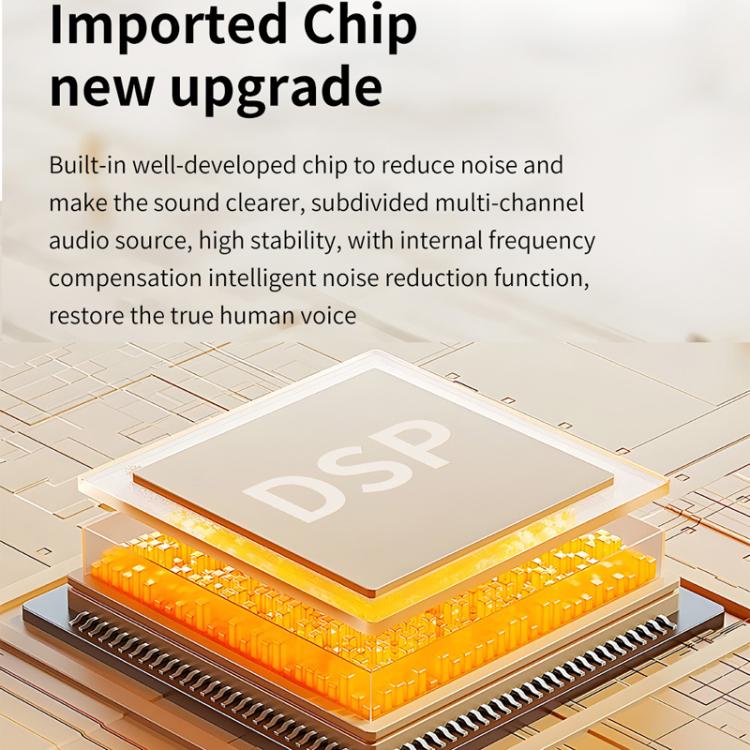 Noise-Cancelling Hearing Aid For Seniors With Digital Display And Charging Box(Blue) - Hearing Aids by buy2fix | Online Shopping UK | buy2fix