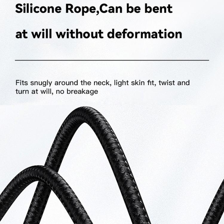 Neck-hanging 16-channel Bluetooth Hearing Aid Rechargeable Sound Amplifier for The Elderly(Black) - Hearing Aids by buy2fix | Online Shopping UK | buy2fix