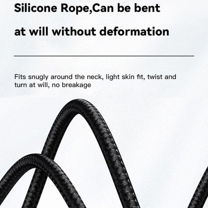 Neck-hanging 16-channel Bluetooth Hearing Aid Rechargeable Sound Amplifier for The Elderly(Black) - Hearing Aids by buy2fix | Online Shopping UK | buy2fix