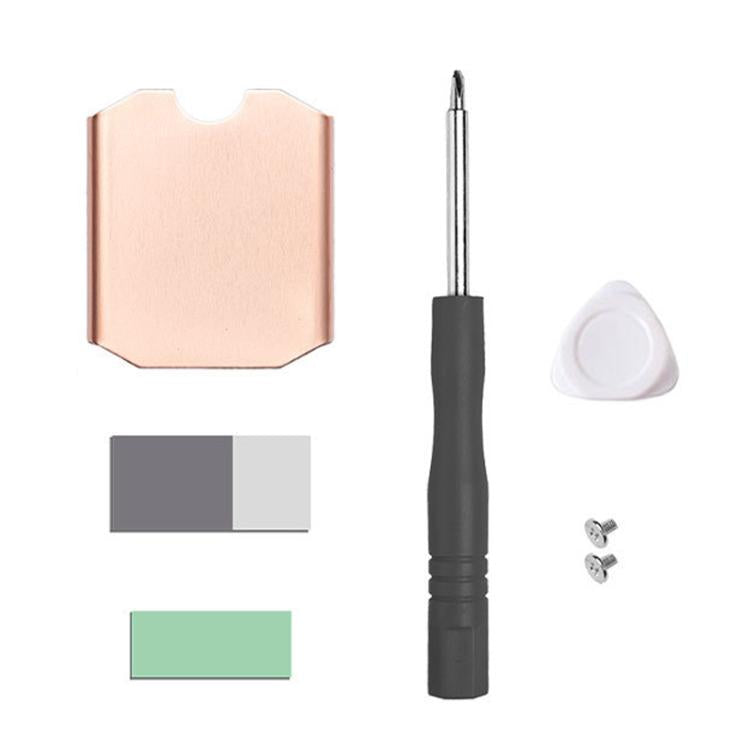 For Steam Deck Game Console SSD Copper Heat Sink M.2 2230 NVMe Radiator Pad, Spec: Set A - Steam Deck Spare Parts by buy2fix | Online Shopping UK | buy2fix