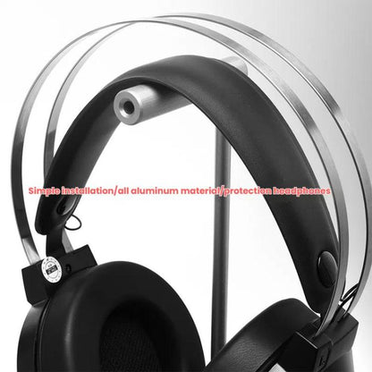 All-aluminum Alloy Headset Stand Headphone Display Bracket(Black) - Headset Stand by buy2fix | Online Shopping UK | buy2fix