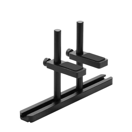 FinalCool Aluminum Alloy Adjustable Graphics Card Bracket Chassis Fan Position Graphics Holder Support 8cm Black - Caddies & Enclosures by FinalCool | Online Shopping UK | buy2fix