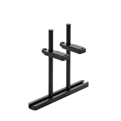 FinalCool Aluminum Alloy Adjustable Graphics Card Bracket Chassis Fan Position Graphics Holder Support 12cm Black - Caddies & Enclosures by FinalCool | Online Shopping UK | buy2fix