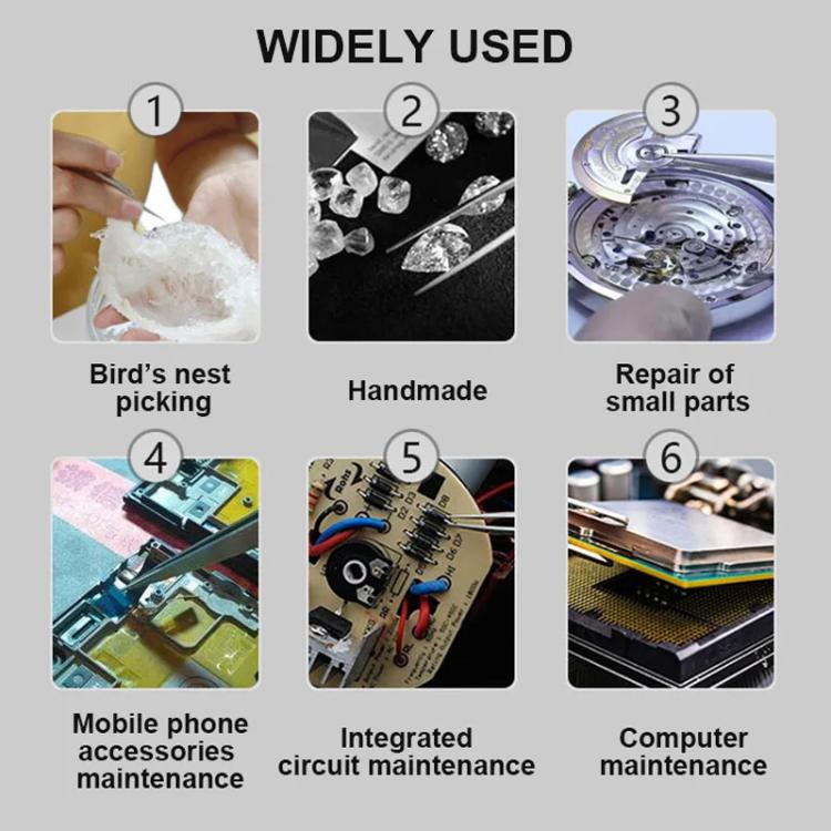 MaAnt SS-A Non-magnetic Stainless Steel Tweezers - Tweezers by MaAnt | Online Shopping UK | buy2fix