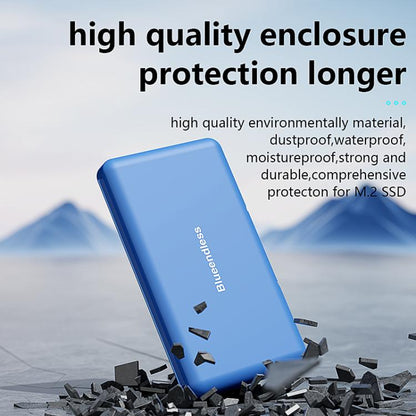 Blueendless M1 Universal M.2 SSD Shockproof and Waterproof Storage Box(Blue) - Hard Drive Bags & Cases by Blueendless | Online Shopping UK | buy2fix